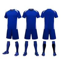 Nouvelle tenue de football personnalisée, short anti-bactérien 100% polyester, service de sublimation OEM, prix abordable, haute qualité, nouveauté