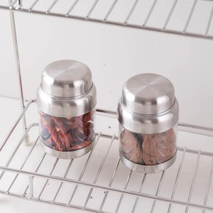 Stylish Multi Purpose <b>Spice</b> Glass Rack Keep <b>Spices</b> and Ingredients Organized - Product Image 2