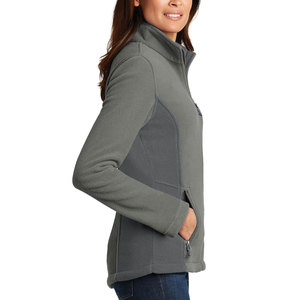 Chaqueta con cremallera para mujer, abrigo clásico, Polar, suave, de manga larga - Product Image 3