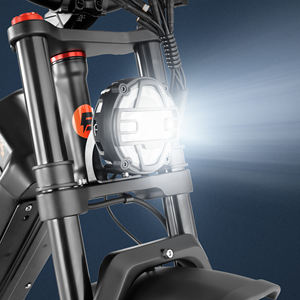 Bicicleta Eléctrica Romeo Pro II 200-250W 26 * 4.0 con Neumáticos Anchos, Nuevo Diseño, Motor Dual Recargable, Lista para Entrega - Product Image 2