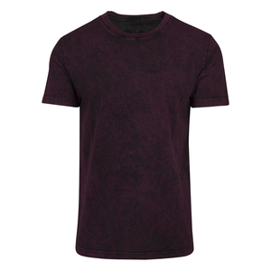 T-shirt en coton bordeaux uni surdimensionné pour homme Index Apparel, col rond, manches courtes, coupe décontractée, longueur normale - Product Image 4