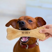 Jouet à mâcher pour chien ArtisRaw en os brun, fait à la main en laine, écologique, fabriqué au Tennessee, vente en gros d'os à mâcher pour chiens - Jouets pour animaux de compagnie