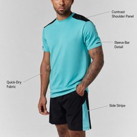 Nouveaux ensembles de t-shirts à manches courtes décontractés de qualité supérieure pour hommes vêtements de marque personnalisés ensembles 2 pièces