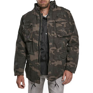 Veste camouflage imperméable et chaude avec plusieurs poches et capuche réglable pour la veste camouflage tactique d'hiver pour hommes - Product Image 3