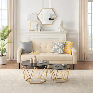 Mesa de centro duradera de la mejor calidad con tapa de cristal Color y tamaño personalizados para el hogar y la sala de estar - Product Image 4