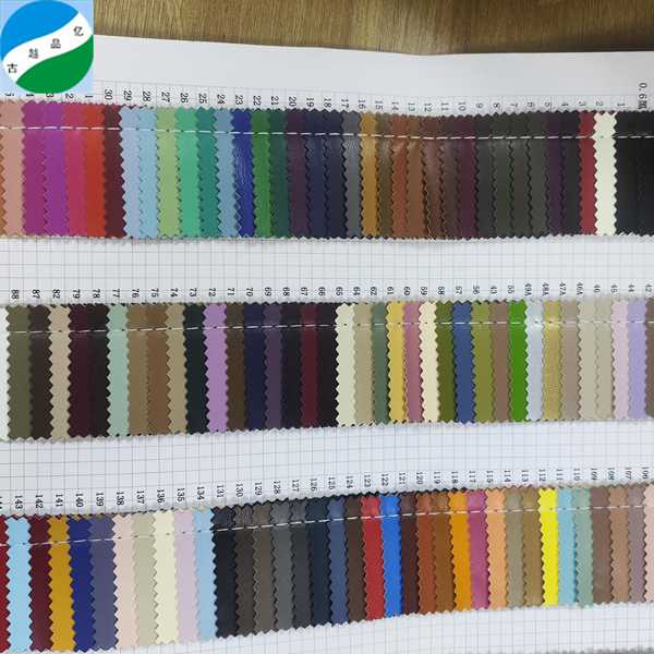 PU/PVC Wholesale Faux Leather Thick Synthetic Leather Ready Goods Fresh Fabric