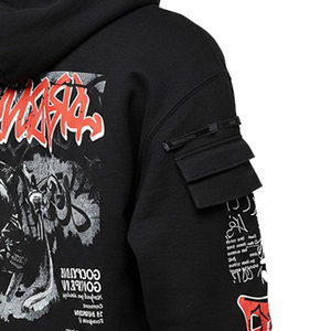 Sudaderas con capucha sólidas de mezcla de algodón de calidad Premium para hombre, logotipo personalizado, impresión Digital completa, secado rápido, transpirable, invierno, 2026 - Product Image 5