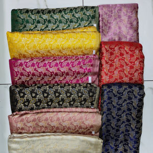 "Premium Brocade Fabric | High-Quality Jacquard Woven Textile <b>for</b> Fashion, Upholstery & Crafting - Wholesale & Bulk Supply - Product Image 1