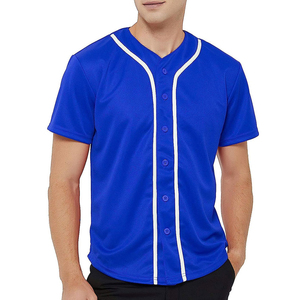 Ropa Deportiva Personalizada al por Mayor, Jersey de Béisbol de Alta Calidad 100% Transpirable Hecho con Material Personalizado para Equipos - Product Image 2