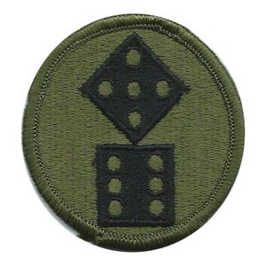 Insigne de bras du Royal Logistic Corps 16 Regiment Brodé à la machine Rouge Bleu Fait Durable Nylon Polyester Taille personnalisable Haute - Product Image 5