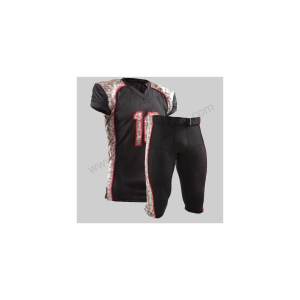 Conjuntos de uniformes de fútbol americano personalizados de alta calidad, ropa deportiva y de equipo de manga corta con impresión digital del fabricante - Product Image 4