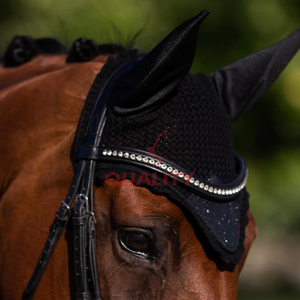 Bonnet d'oreille de cheval au crochet respirant et durable, léger, lavable et confortable, adapté au Pakistan, bonnet de protection contre les mouches pour l'entraînement - Product Image 3