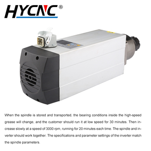 HYCNC ISO30 Atc Spindle Motor 9kw Air-cooled Three-Phase Woodworking HQD Spindle Motor - Product Image 4