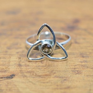 925แหวนพลอยบุษราคัมเงินสเตอร์ลิงทำด้วยมือเงินแหวนสไตล์ Boho สำหรับผู้หญิงของขวัญแต่งงานสำหรับภรรยา - Product Image 2