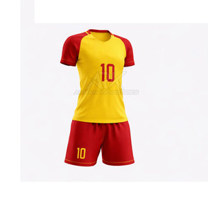 Uniforme de Fútbol Femenino al Por Mayor, en Stock, con Logotipo Personalizado, Diseña Tu Propio Uniforme de Fútbol, Fabricación Profesional para Equipos - Product Image 3