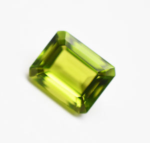 Lab Peridot <b>Emerald</b> Cut Loose Gemstone Green 11X9 mm 12X10 mm 14X10 mm Octagon for Jewelry Making Inspired - Product Image 3