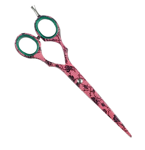 Tijera de corte de pelo de peluquero profesional hecha a medida 2024, tijera de corte de pelo de belleza de acero metálico 5,5 con punta de hoja afilada - Product Image 3