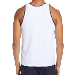Bajo MOQ transpirable nuevo diseño hombres camiseta sin mangas para venta en línea última llegada Fitness ropa de alta calidad hombres camiseta sin mangas - Product Image 3