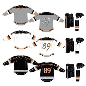 Wholesale Sustainable Ice Hockey Sublimation Kit Plus Size Breathable Ice Hockey Sublimation Kit - Product Image 4