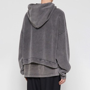Sudadera con Capucha para Hombre de Primera Calidad, Diseño Personalizado con Logotipo, Lavado Ácido, en Varios Colores, Transpirable - Product Image 4