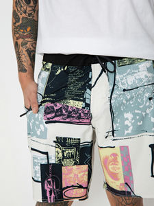 Pantalones Cortos de Verano para Hombre, Diseño de Logotipo Personalizado por Sublimación, Pantalones Cortos Deportivos con Múltiples Bolsillos para Hombre - Product Image 5