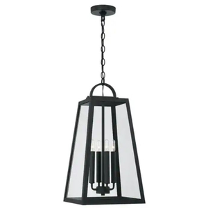 Premium Black Iron Metal Lantern Hanging Lantern <b>Light</b> Modern Design Traditional Lantern <b>Lights</b> Decorative Lamps For Events - Product Image 1