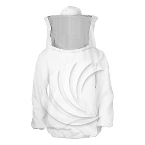 เสื้อแจ็คเก็ตผ้าฝ้ายสำหรับเลี้ยงผึ้งแบบมืออาชีพ ออกแบบเองได้ พร้อมบริการติดฉลากส่วนตัวและบริการ OEM - Product Image 2