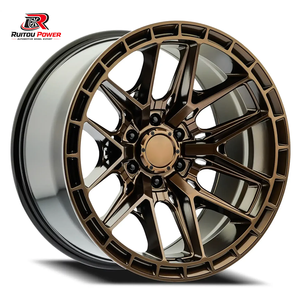 Rines Forjados Todoterreno de Bronce con Diseño Cóncavo Profundo Personalizado 9J-12J para Camionetas SUV de 17-22 Pulgadas 6x127 6x139.7 8x165.1 - Product Image 1