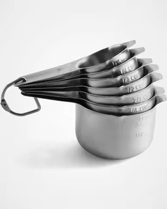 Tasse à mesurer en acier inoxydable de qualité supérieure avec poignée confortable pour une mesure précise de la farine, du sucre, du riz et des ingrédients - Product Image 6