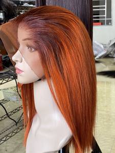 Vendeur Droite Hd Transparent Lace Front Perruques de Cheveux Humains Pour Les Femmes Noires 360 Lace Frontal Perruque 100% Vierge Full Lace Perruque - Product Image 5