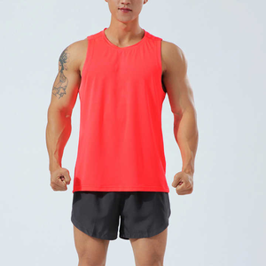 Best Quality Basketball Quick Dry Breathable Men's Tank Tops <b>Bodybuilding</b> Fitness Gym Running Athletic Plus Size Men's <b>Vests</b> OEM - Product Image 3