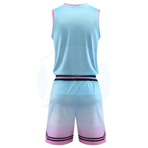 Uniforme de baloncesto resistente de tela suave Uniforme de baloncesto de gran oferta Uniforme de baloncesto de cantidad a granel - Product Image 2