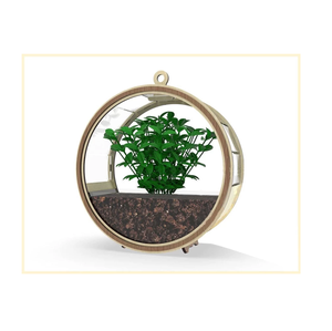 Suministros de jardín decoración florero de madera multicolor estilo moderno maceta y maceta de escritorio para la decoración del hogar y la sala de estar - Product Image 3