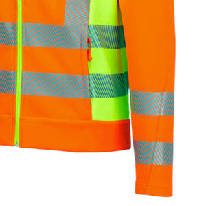 Hot Sale Men's Winter Softshell Reflective Safety Jackets High Visibility Stylish <b>Security</b> Softshell Jackets Coats Men - Product Image 5