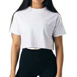 Dernier design de crop top pour femmes, nouvelle arrivée, t-shirt pour femmes de qualité supérieure en vente, crop top, service OEM MADE BY HI 2026 - Product Image 2