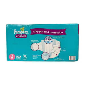 ผ้าอ้อมเด็ก Pampers Cruisers-ขนาด3 (16-28ปอนด์) 192นับ - Product Image 6