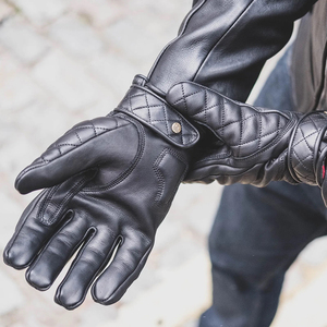 Gants d'équitation de moto confortables gants de cyclisme de course de vélo de moto avec écran tactile gants de moto en cuir pour hommes - Product Image 3