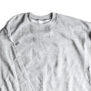 เสื้อสเวตเชิ้ตสตรีทแวร์ทรงโอเวอร์ไซส์แบบยูนิเซ็กซ์ |   เสื้อคอวีแขนยาวแบบมีลายริบ |   ผ้าที่ระบายอากาศได้ดีและยั่งยืน |   โลโก้ปักด้านหน้า - Product Image 4