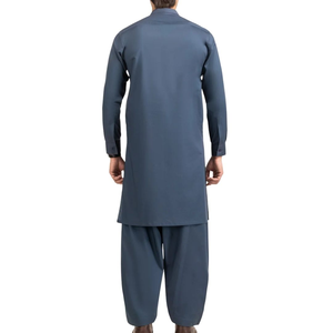 Factory-Made Summer Wear <b>Men</b> <b>Shalwar</b> <b>Kameez</b> Suit Casual Cotton Quick Dry Wrinkle Free High Quality Cheap Price - Product Image 2