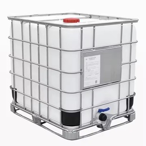 Réservoir en plastique IBC de qualité alimentaire LLDPE en gros, 1000 l pour l'eau avec cages en acier - Product Image 6