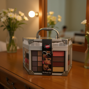 Tavolo da Trucco Premium con Specchio, Elegante e Resistente per la Routine Quotidiana di Makeup - Product Image 3