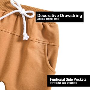 Ensemble de vêtements pour garçon en bas âge, automne/hiver, 2 pièces, couleur unie, coton/spandex, chemise à manches longues et pantalon - Product Image 5