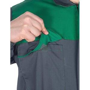 CBF Balducci Group Heavy-Duty <b>Work</b> <b>Overalls</b> Multi-Pocket Green/Gray Professional Jumpsuit, Made in Albania - Product Image 5