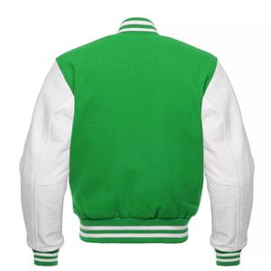 RATA-Chaqueta de Béisbol Informal para Hombre, Abrigo con Manga de Cuero, Estilo Universitario, Internacional, Unisex - Product Image 6
