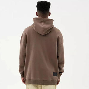 Sudadera con capucha para hombre con gráfico DTG personalizado, sudadera de manga larga de lana, ropa informal de invierno para gimnasio - Product Image 3