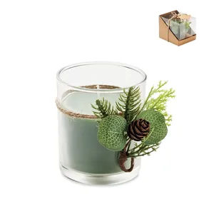 Portacandele Natalizio Personalizzato a Tema Foresta, Altre Categorie di Portacandele, Lanterne, Vasetti per Candele - Product Image 1