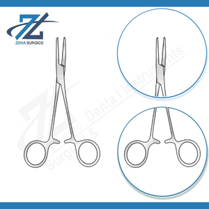 Spencer Wells fórceps para arterias de 203mm, Mordazas rectas y dentadas, abrazadera hemostática de junta de caja, instrumento de acero inoxidable de grado Srgical - Product Image 3