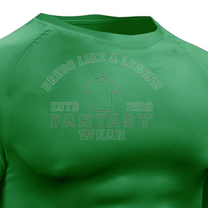 เสื้อยืดออกกำลังกายแขนยาวผู้ชาย แฟนตาซีแวร์ OEM 2026 ผลิตจากโพลีเอสเตอร์ผสมสแปนเด็กซ์ พร้อมดีไซน์และโลโก้แบบกำหนดเอง - Product Image 6