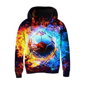 Sudadera con Capucha Extra Grande Unisex de Peso Pesado, Personalizada al por Mayor, con Logotipo 3D en Relieve, Estilo Hip Hop, Ropa Urbana - Product Image 4