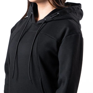 2025 Top Trending Super Soft Fleece Mujer Sudaderas con capucha en blanco Alta calidad OEM Streetwear Sudadera - Product Image 6